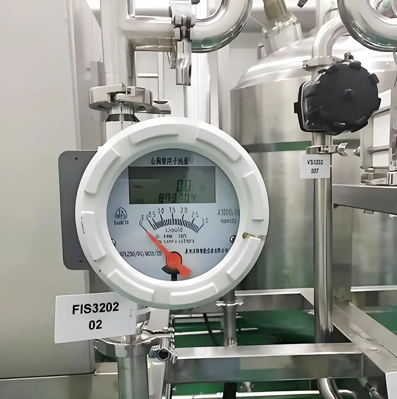 Rotameter yang digunakan dalam pengukuran aliran proses sanitasi Rotameters used in Sanitary process flow measurement
