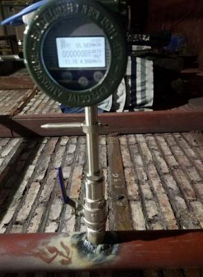 Thermal Mass Flow Meter untuk Pengukuran Udara Ledakan Dingin