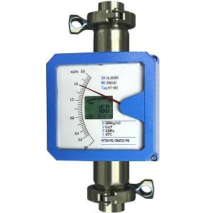 Rotameter tabung logam higienis / Rotameter sanitasi