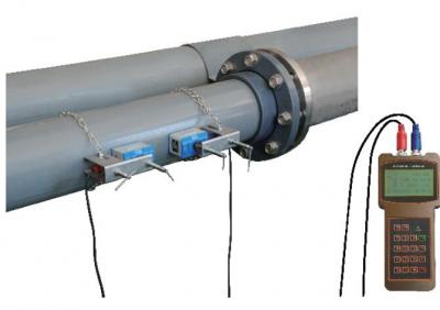 Penjepit portabel pada flow meter ultrasonik