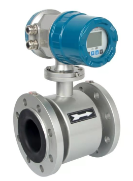 Electromagnetic flow meter for liquid flow measurement