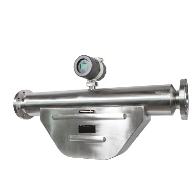 Pengukur aliran Coriolis tabung bengkok