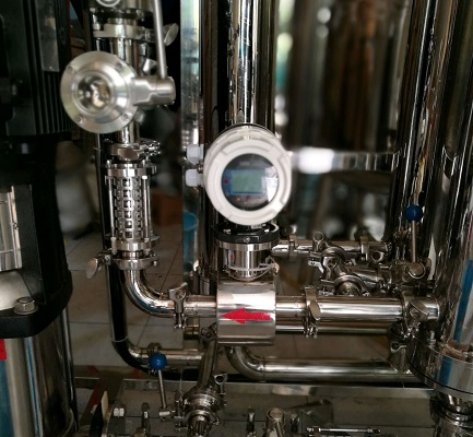 Flowmeter Elektromagnetik Higienis untuk Fermentasi