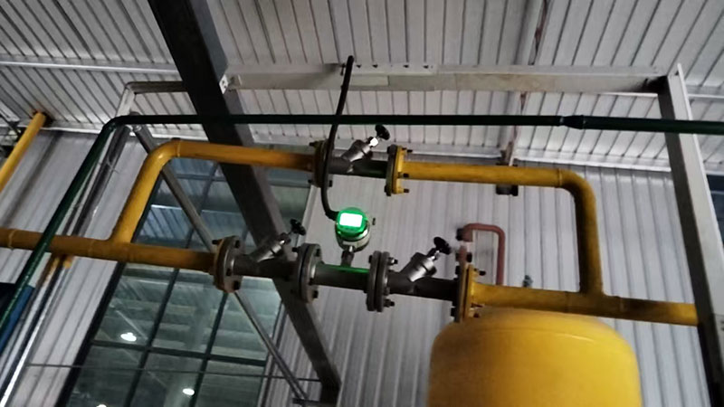 Aplikasi pengukur aliran biogas termal thermal biogas flow meter application