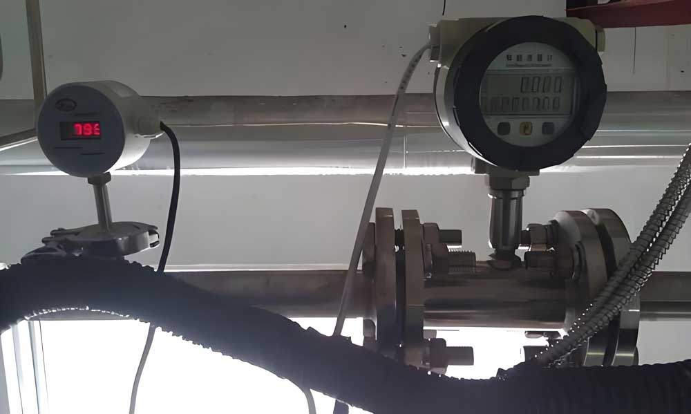 meteran aliran turbin mengukur laju aliran air lunak turbine flow meter measuring soft water flow rate