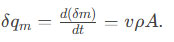 incremental mass flow rate 