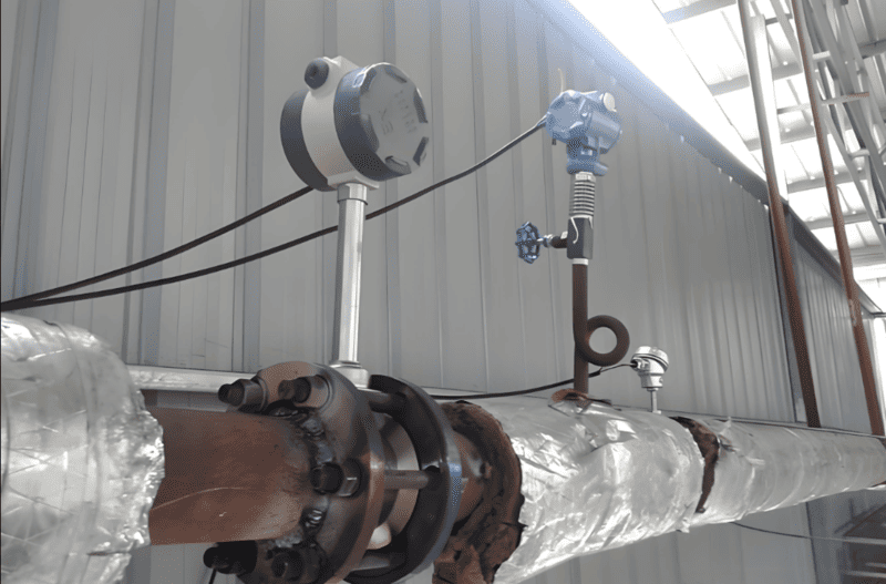 high temperature steam flow measurement