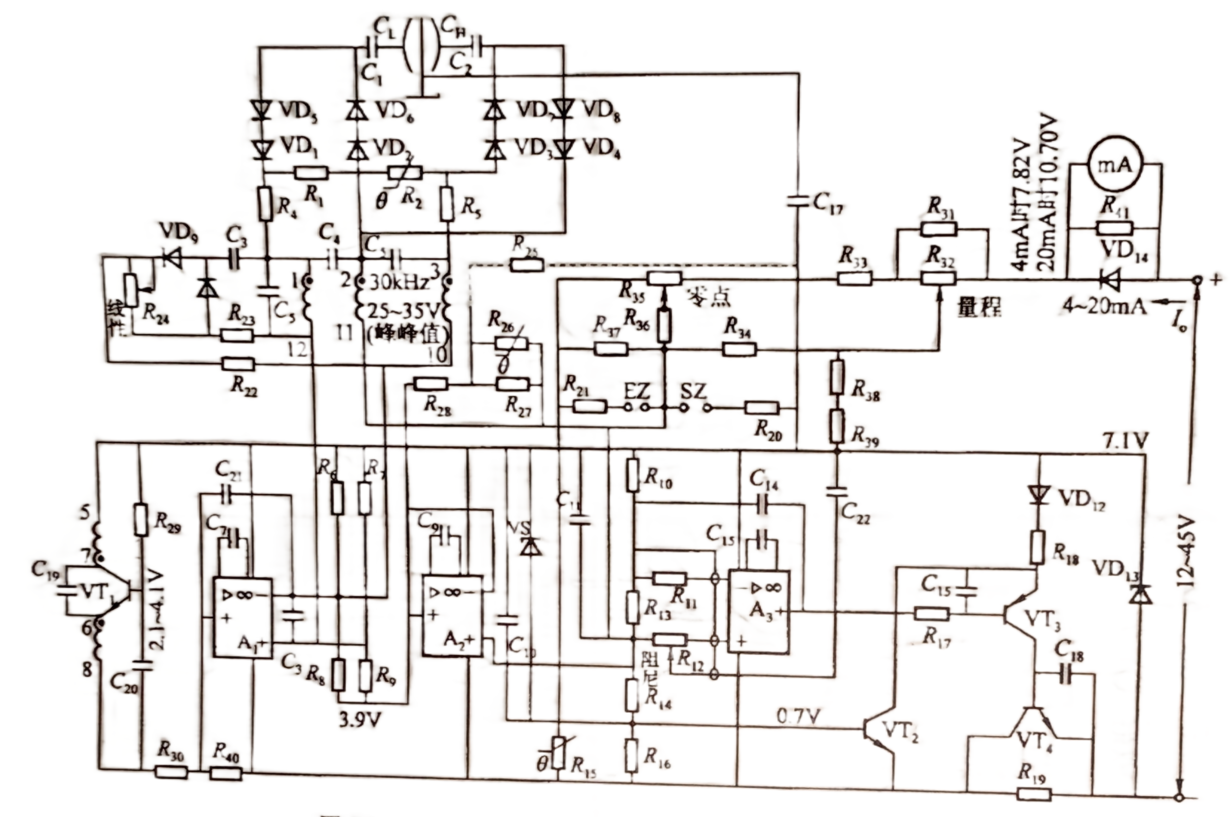 Perancangan Rangkaian Pemancar Tekanan Kapasitif/DP Seri SH Circuit Design of the SH series Model Capacitive Pressure Transmitter/DP