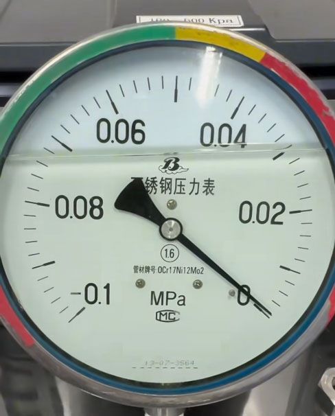 pengukuran tekanan negatif negative pressure measurement