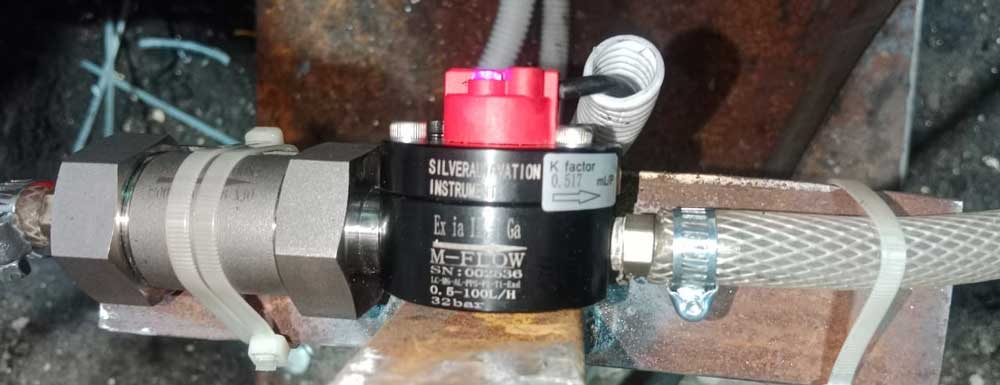 low flow fuel meter