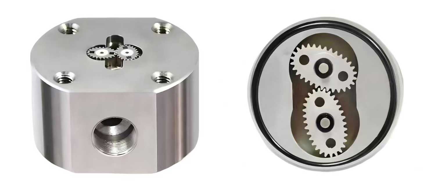 desain pengukur aliran perpindahan positif laju aliran sangat rendah ultra low flow rate positive displacement flow meter design