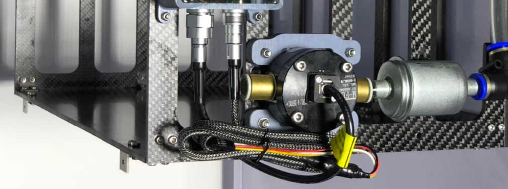 Pengukur aliran PD kecil untuk sistem bahan bakar mesin Small PD flow meter for engine fuel system