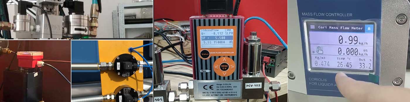 Silver Instruments Small flow meters