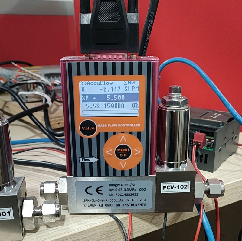 pengukur aliran gas mikro